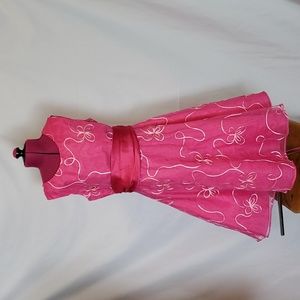 Rare Editions, 16, hot pink sleeveless party dress